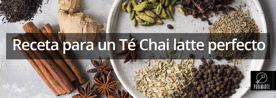 Receta para un Té Chai latte perfecto