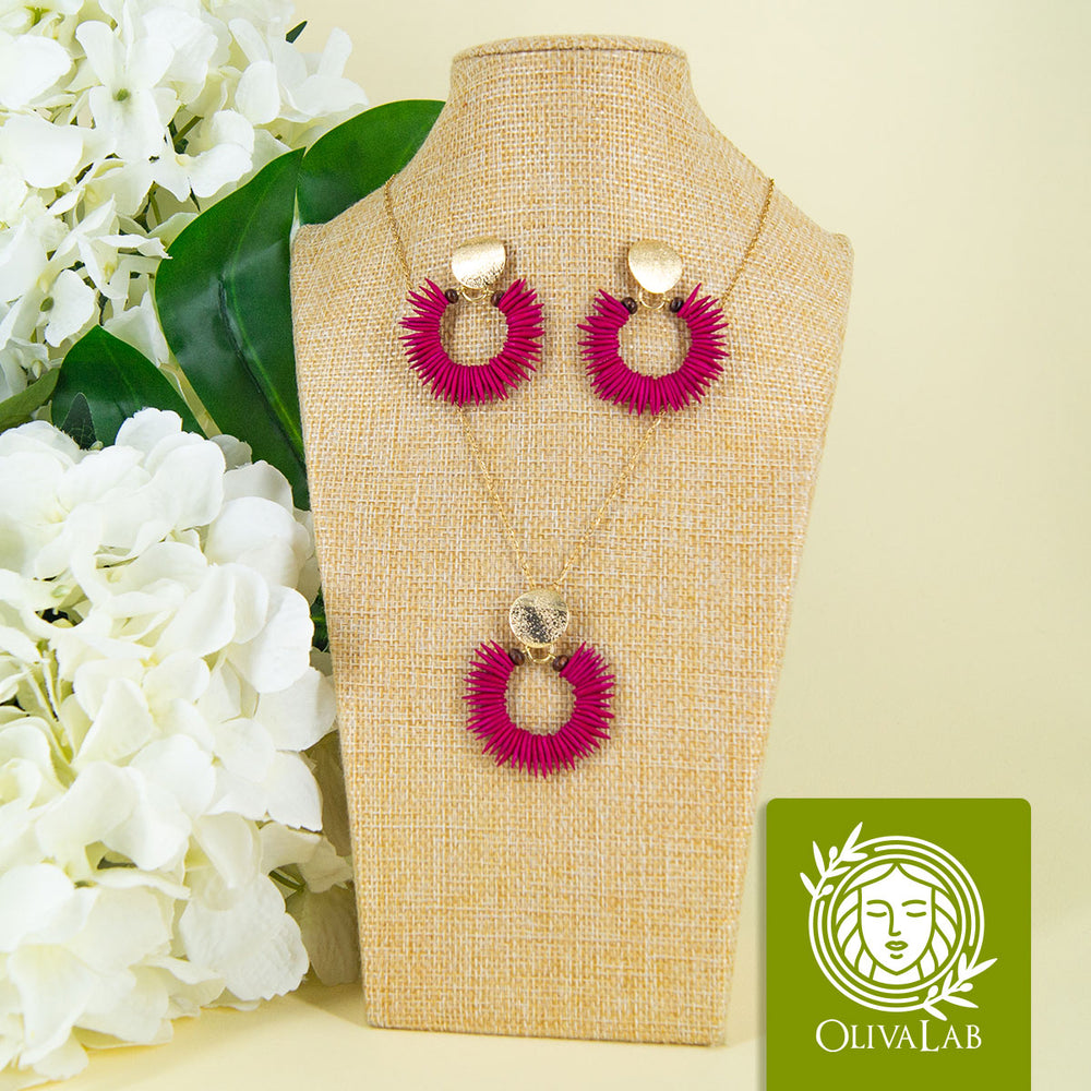 Collar Nature Fucsia